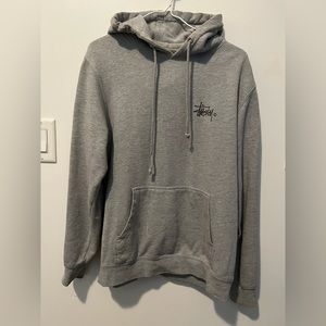 Men’s Stussy Grey Hoodie Small